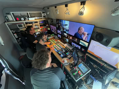 TV Regie Louder Stage