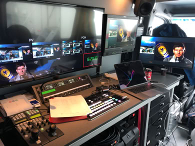 UHD Uplink aus Glasgow